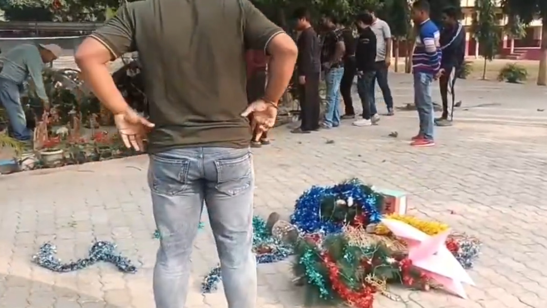 Assam: Christmas goods torched in Nalbari; Assam Christian Forum seeks suo motu police action