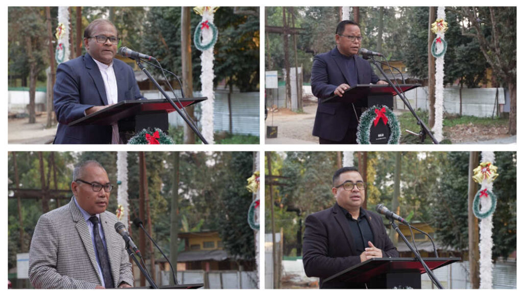 ‘Neng·takram’ Resting Arena Inaugurated Near SP Office, Williamnagar Ahead of Christmas