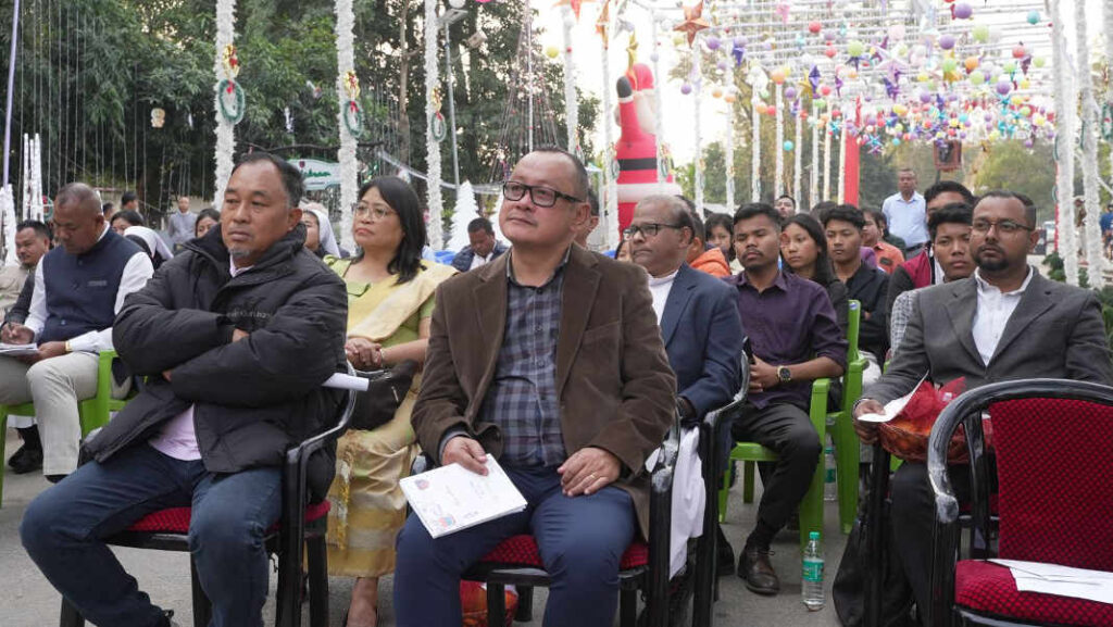 ‘Neng·takram’ Resting Arena Inaugurated Near SP Office, Williamnagar Ahead of Christmas