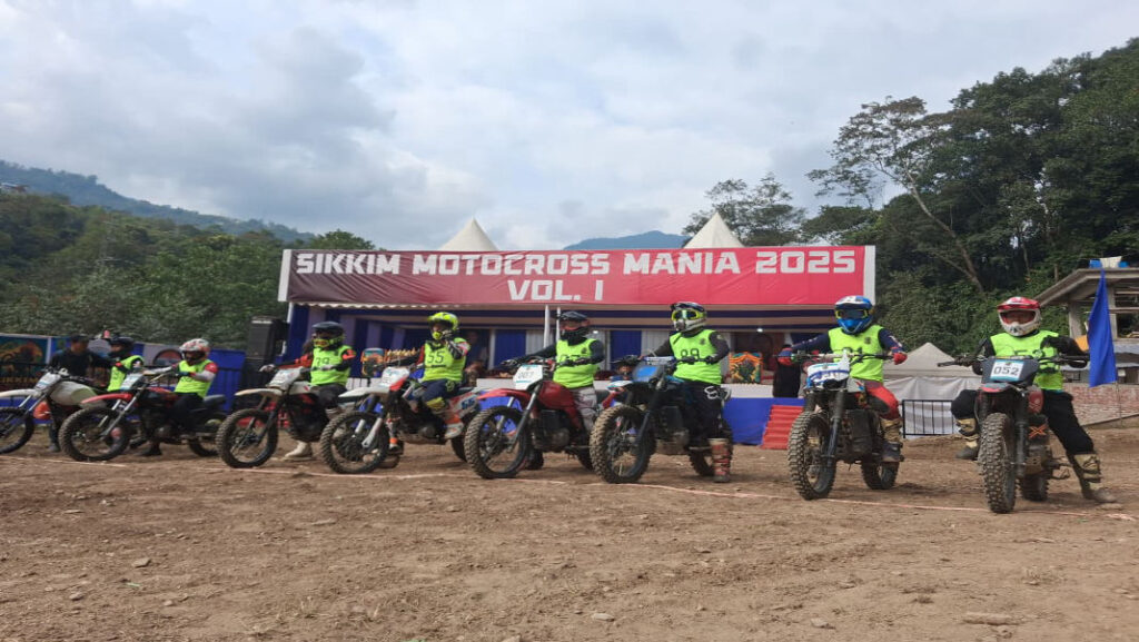 Tura Riders shine at Sikkim Motocross Mania 2025