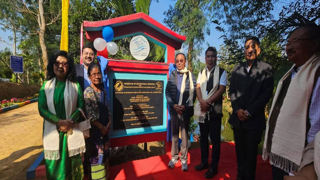 Fisheries Minister inaugurates “Mountain Lake” recreational project in North Garo Hills