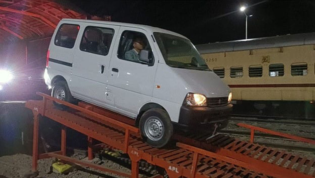 Sairang station gets first automobile rake, boosts Mizoram logistics