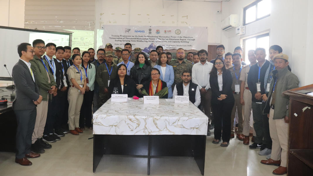 Training in Baghmara spotlights threatened Himalayan mammals, reveals rich wildlife presence in South Garo Hills