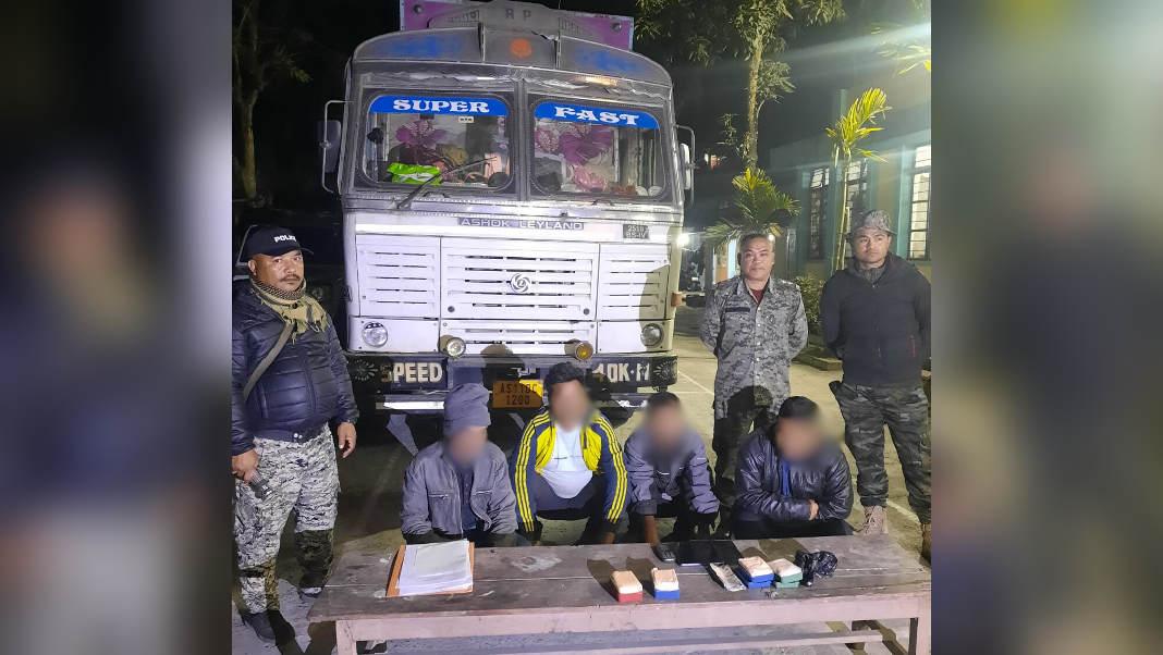 Heroin hidden in oil tanker points to an organised inter-state drug racket