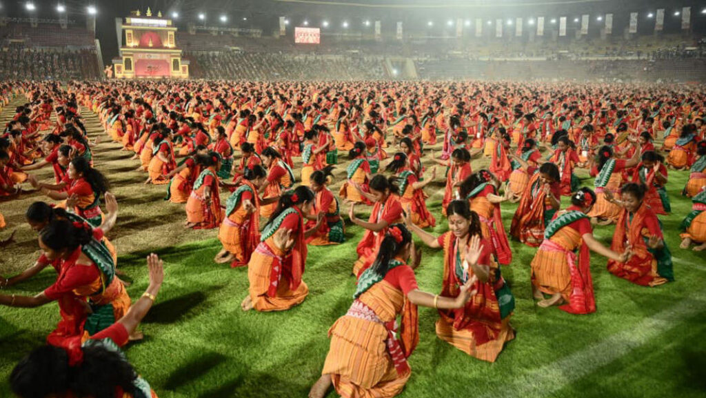 As PM Modi watches Bagurumba in Assam, Bodo ‘Butterfly Dance’ takes centre stage