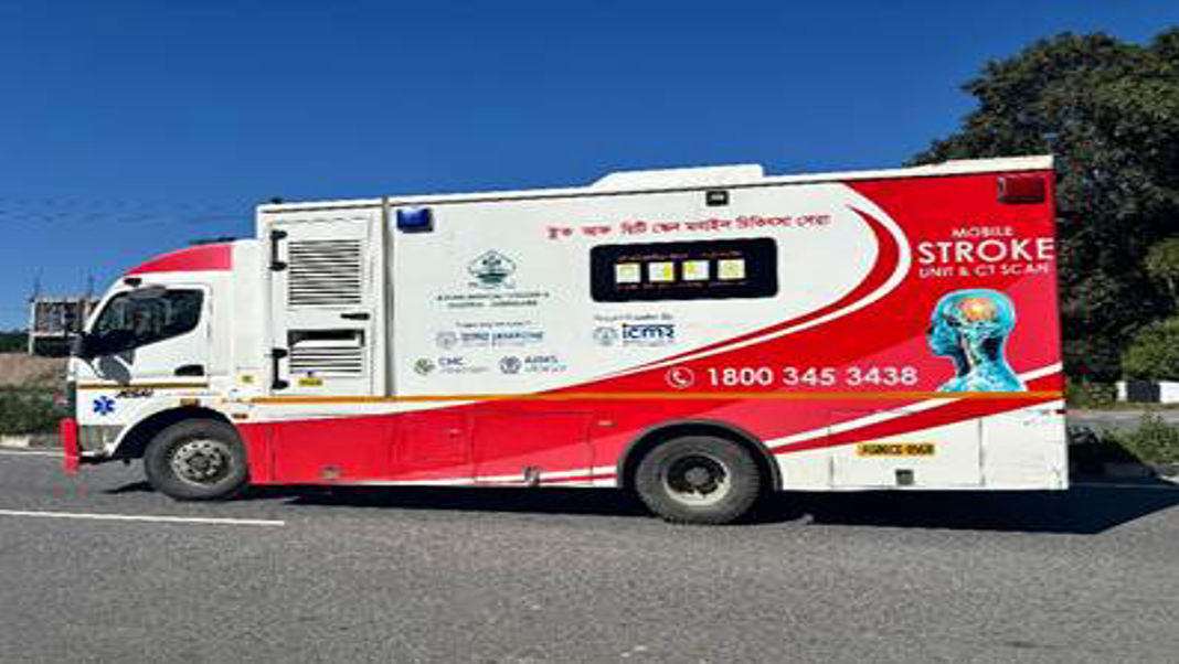 ICMR hands over Mobile Stroke Units to Assam, bringing ‘Hospital-on-Wheels’ to remote areas