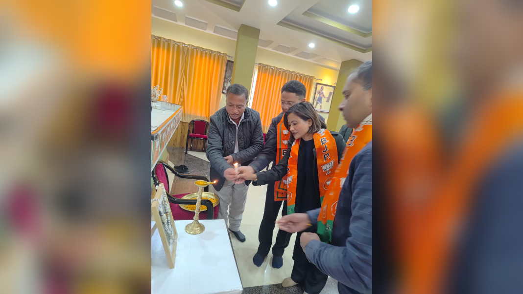 BJP Meghalaya pays tribute to late Kabindra Purakayastha