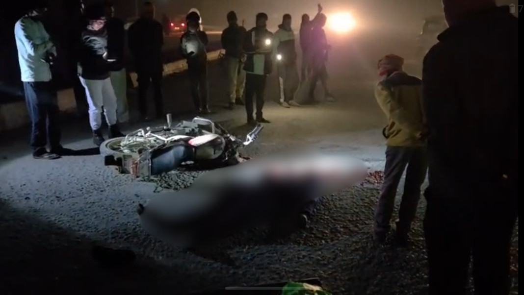 Biker killed in hit-and-run accident at Boko