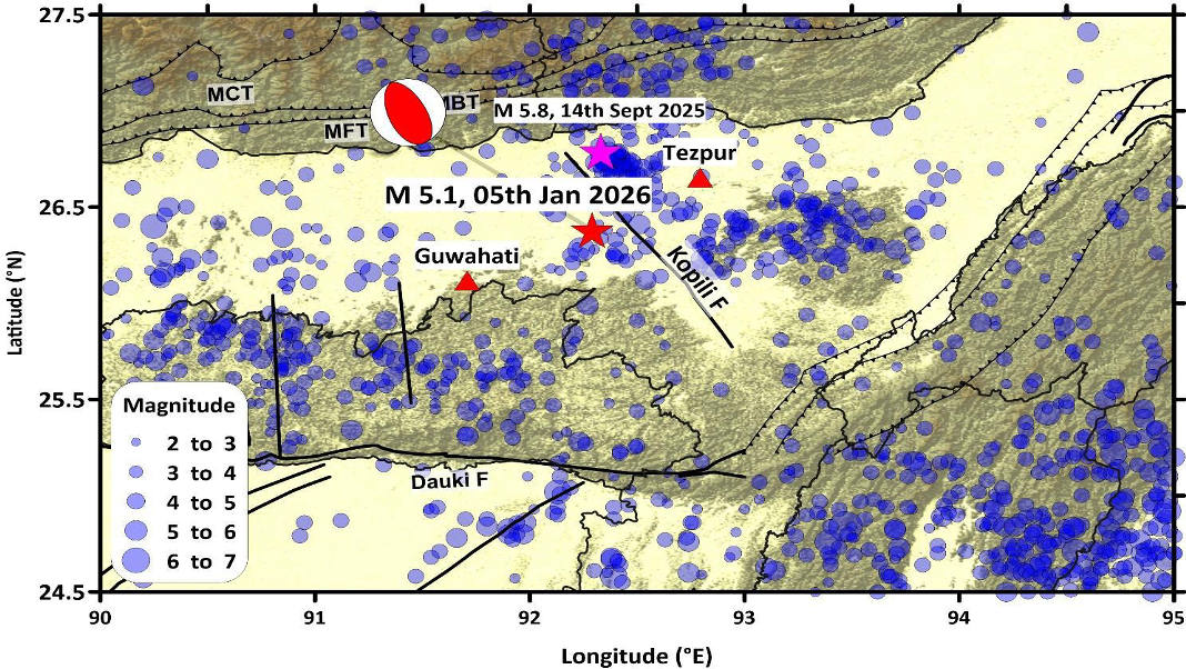 Assam earthquake linked to Kopili Fault; no aftershocks recorded, says NCS