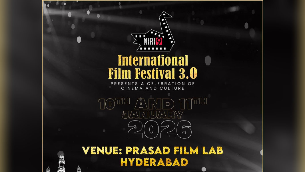 Governor of Telangana to inaugurate 3rd Niri9 International Film Festival in Hyderabad