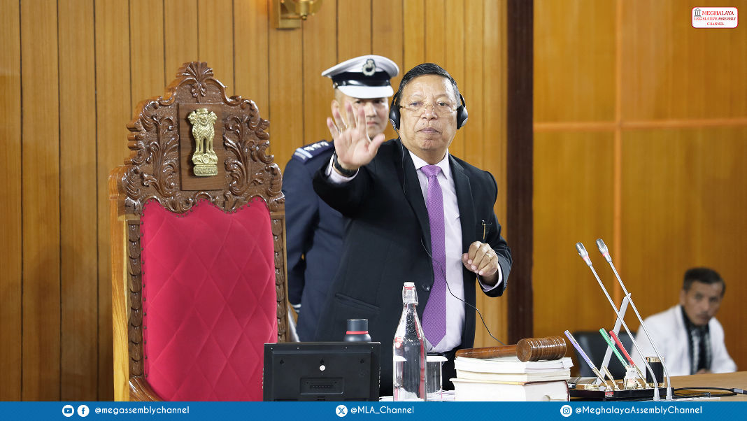Speaker adjourns Meghalaya House 10 minutes amid ILP uproar, CM says govt still pursuing while exploring other safeguards