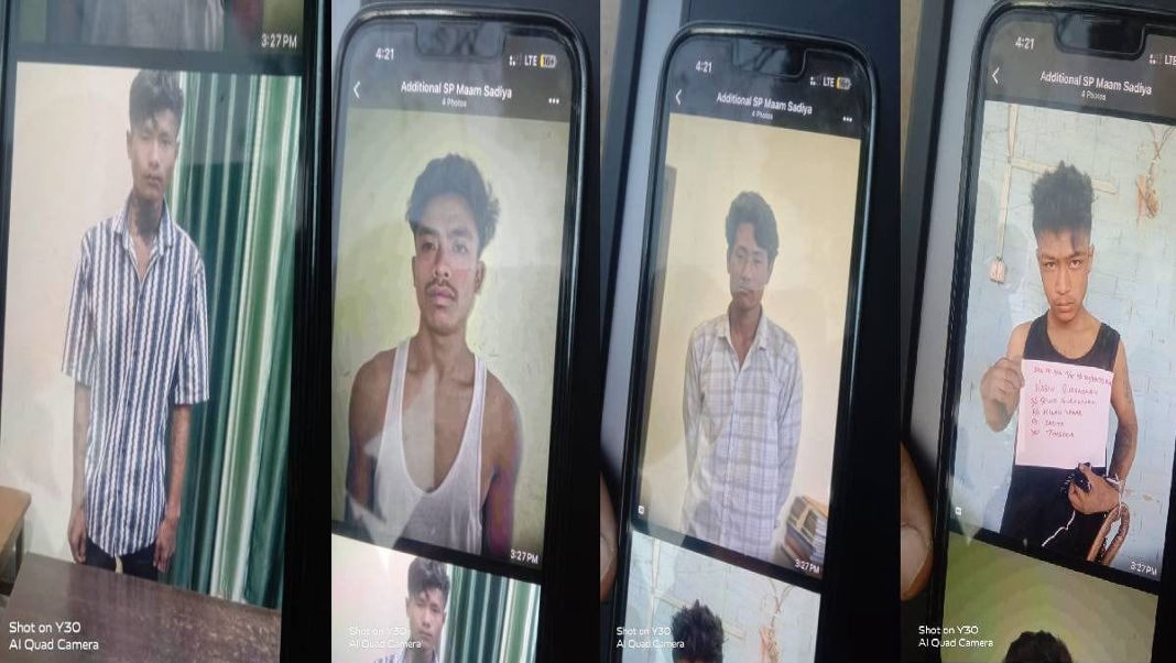 Assam: Four prisoners escape from Sadiya district jail