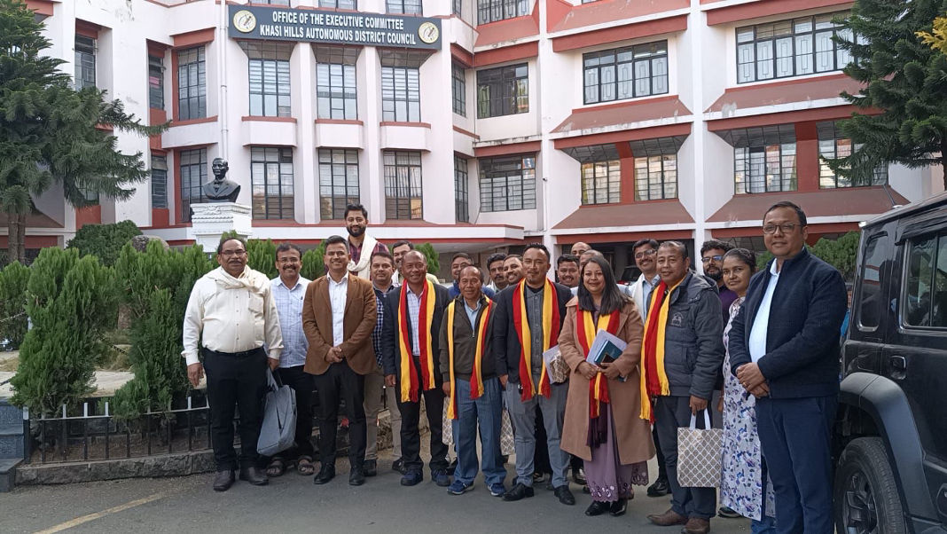 KHADC members explain Sixth Schedule provisions to visiting journalists