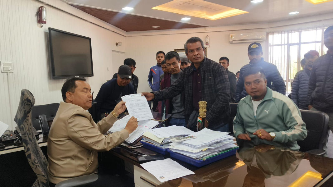 Local vehicle operators in Meghalaya protest mandatory vehicle tracking devices