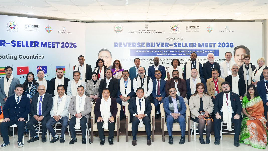 Meghalaya hosts Northeast’s first Reverse Buyer–Seller Meet, attracts 28 global buyers from 16 countries