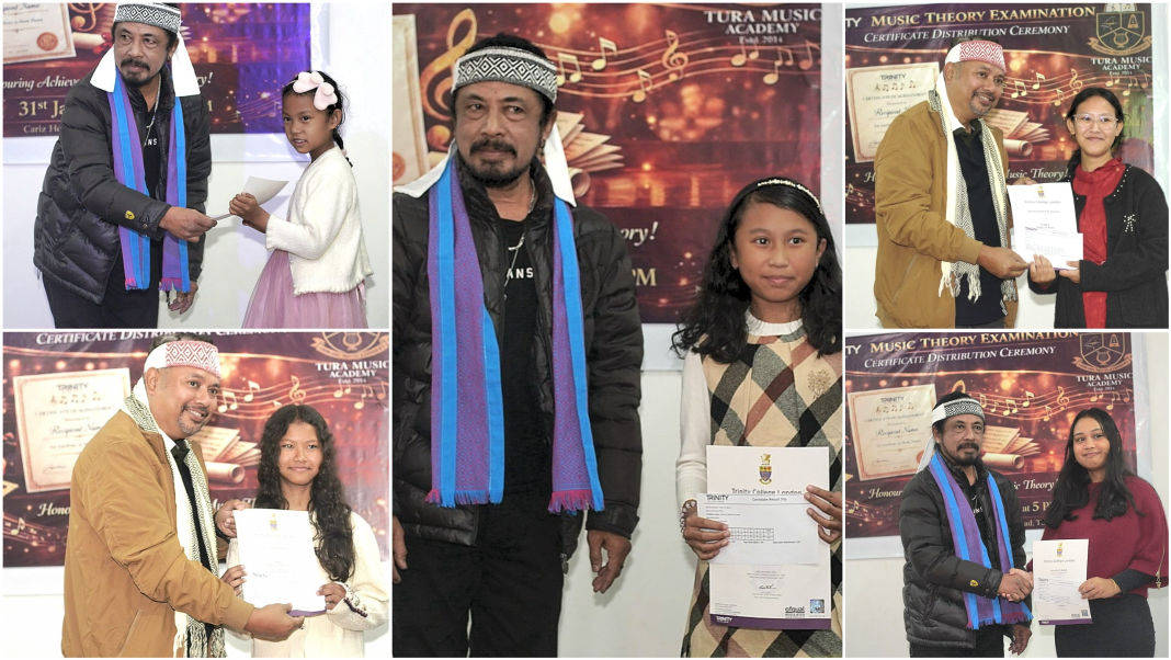 Tura music academy celebrates Trinity college London examination achievements