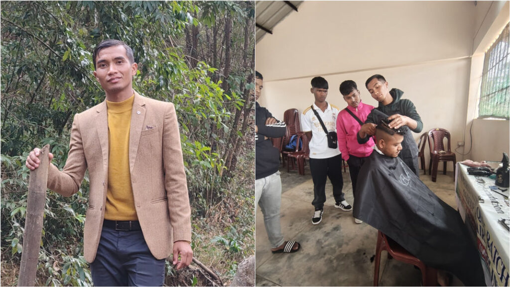 From salon chair to skill mentor: Local barber trains 45 youths in Jaintia Hills for self-reliance