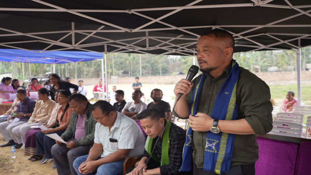 Rongjeng gets first mineral water plant; MLA Jim M. Sangma inaugurates facility
