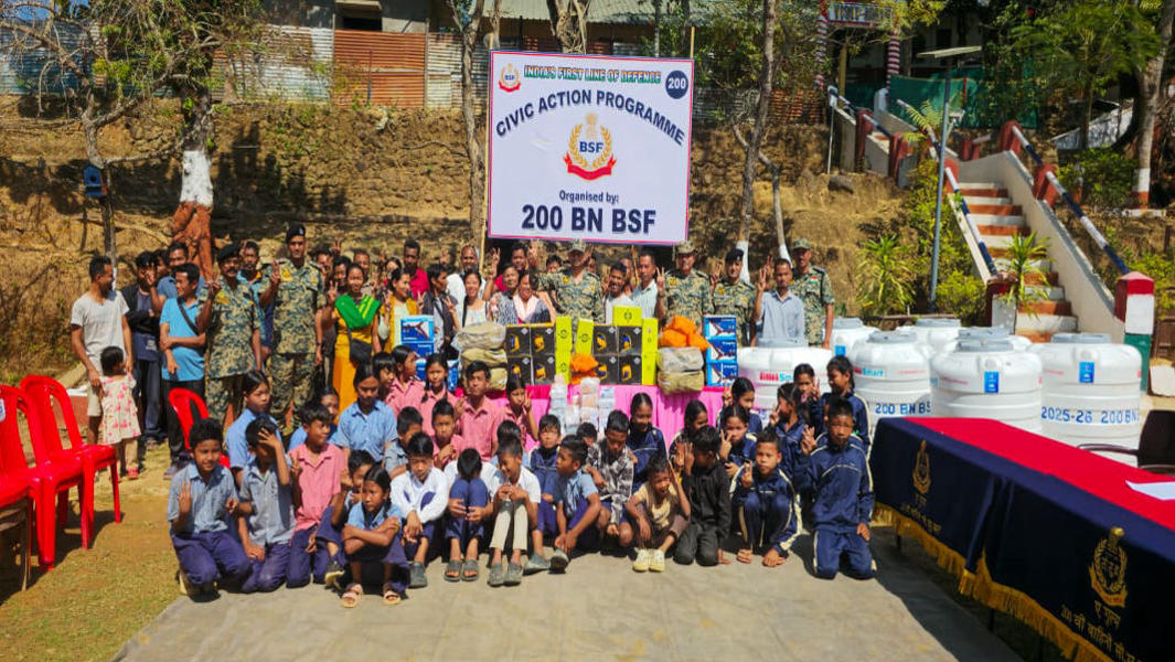 BSF organises CAP activities in border areas