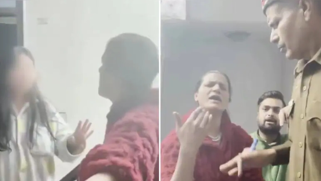 Malviya Nagar Woman arrested in racial abuse