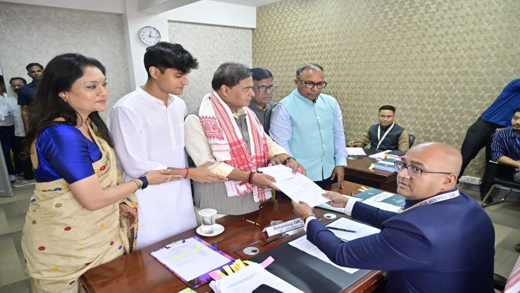 Assam: Himanta’s affidavit shows modest assets; wife’s wealth surges