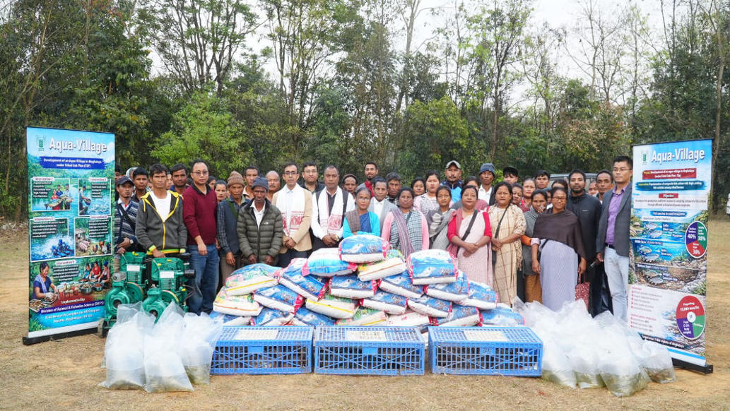 ICAR-NEH sets up first model aqua-village in Mawdwar