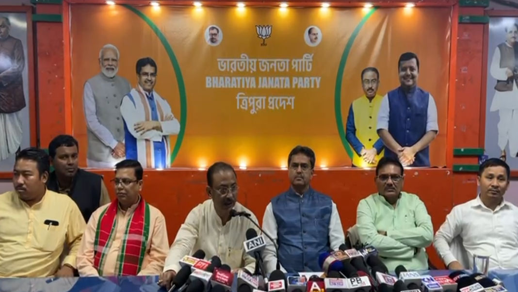 BJP fields 28 candidates for TTAADC polls, set for direct showdown with TIPRA Motha