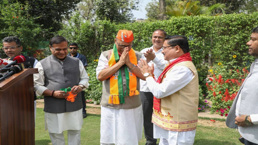 Senior Congress leader Pradyut Bordoloi joins BJP