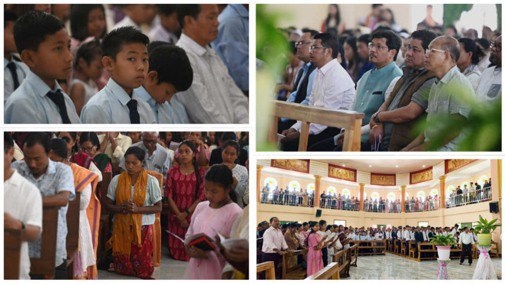 Nuncio Leopoldo Girelli Leads Pontifical High Mass in Tura