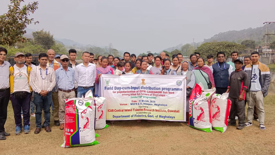 CIFRI technology reaches tribal fish farmers in Meghalaya’s aspirational Ri-Bhoi district