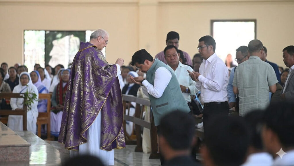 Nuncio Leopoldo Girelli Leads Pontifical High Mass in Tura