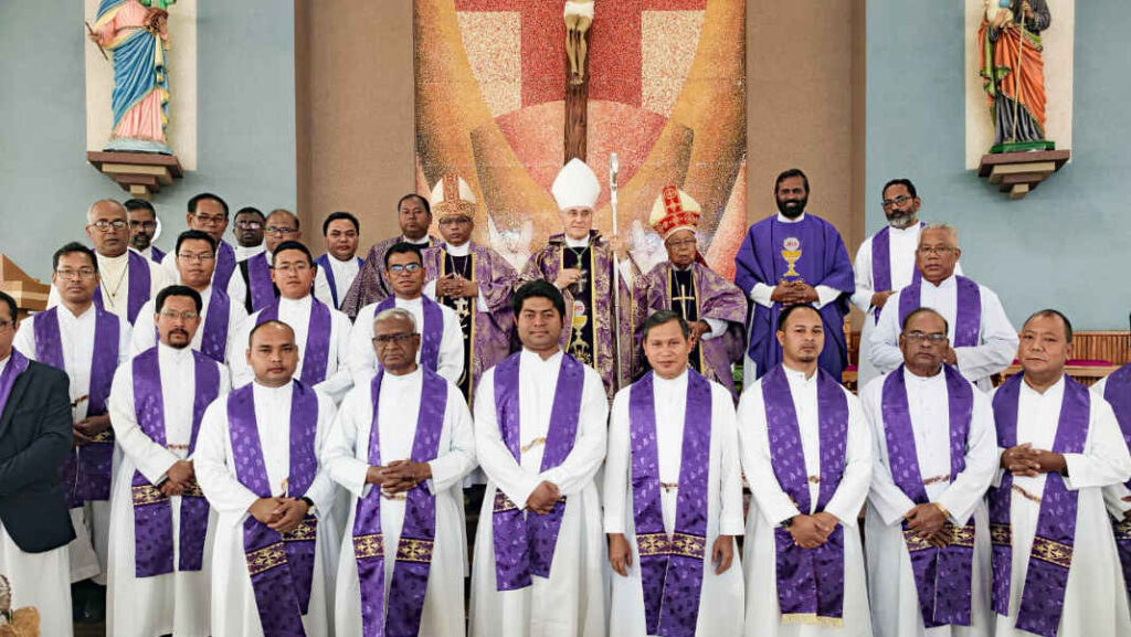 Nuncio Leopoldo Girelli Leads Pontifical High Mass in Tura
