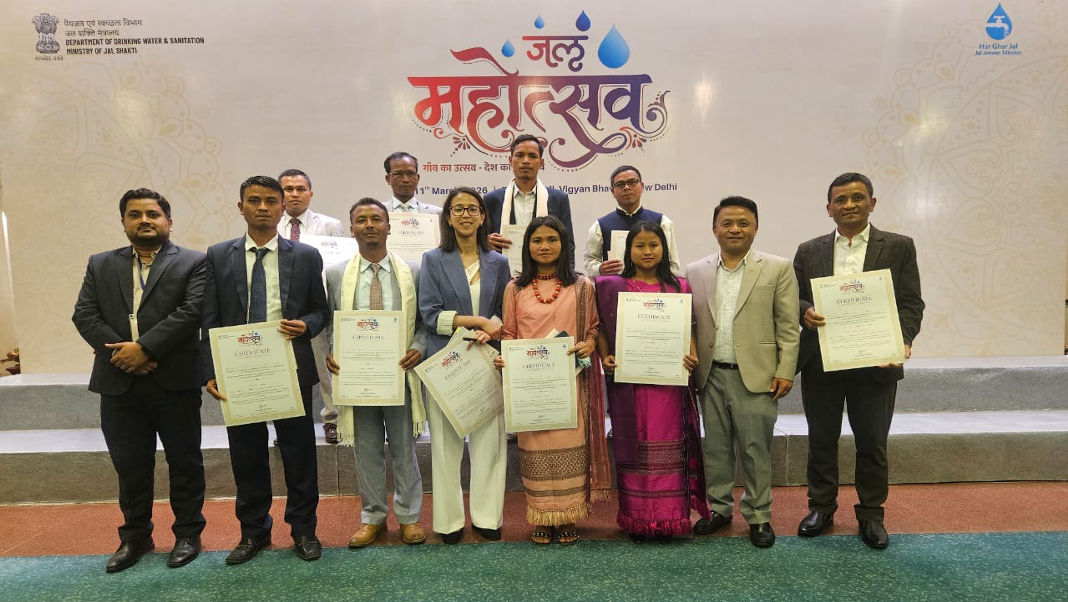 11 from Meghalaya honoured at National Jal Mahotsav for advancing Rural Drinking Water Mission