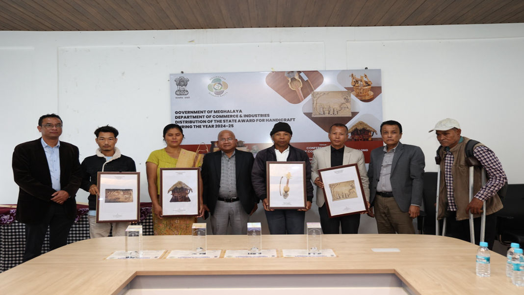 Meghalaya honours five artisans with State Handicraft Awards