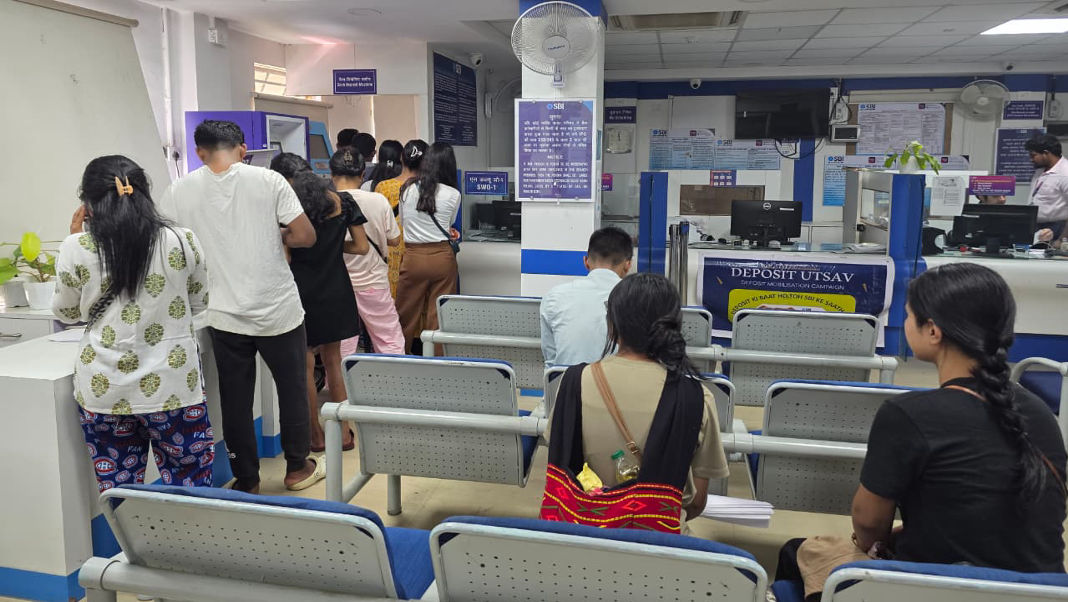 SBI Chandmari Branch provides essential banking services in Tura despite the holiday