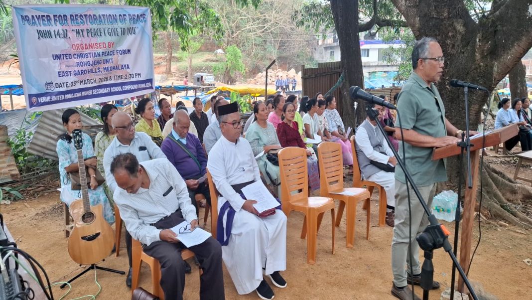 Special prayer organised for restoration of peace in Garo Hills