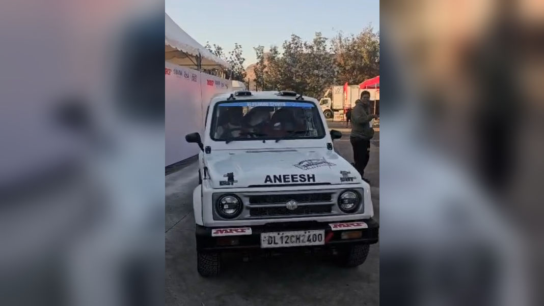 Meghalaya’s Aneesh Sangma finishes 1st runner-up in INRC 2025 Gypsy Class