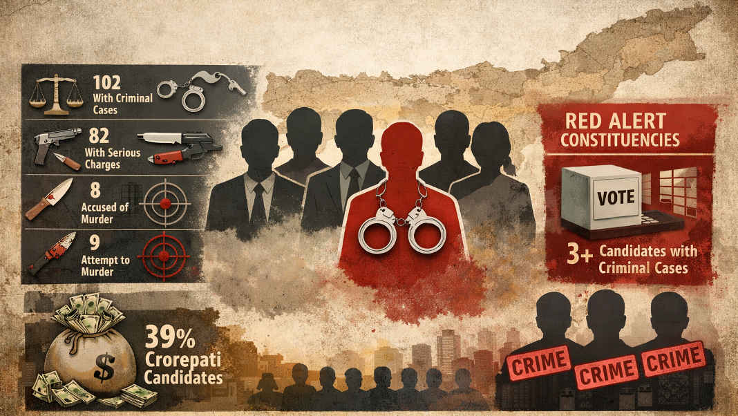 1 in 7 Candidates in Assam Polls Face Criminal Cases