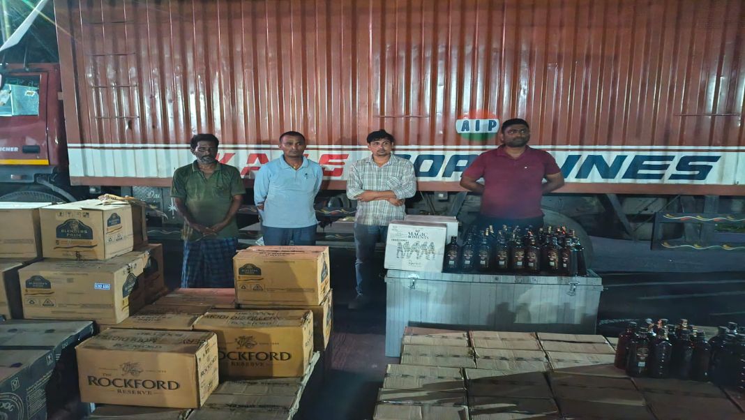 CSD liquor smuggling racket busted in Assam's Sonitpur district