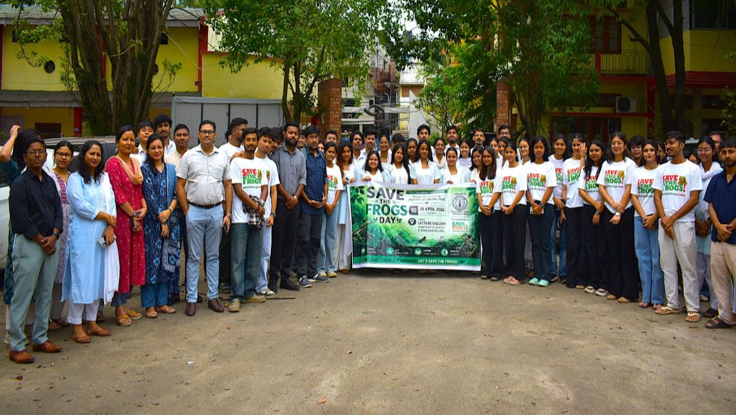 Save the Frogs Day observed in Guwahati, experts flag rising threats to Northeast’s amphibians