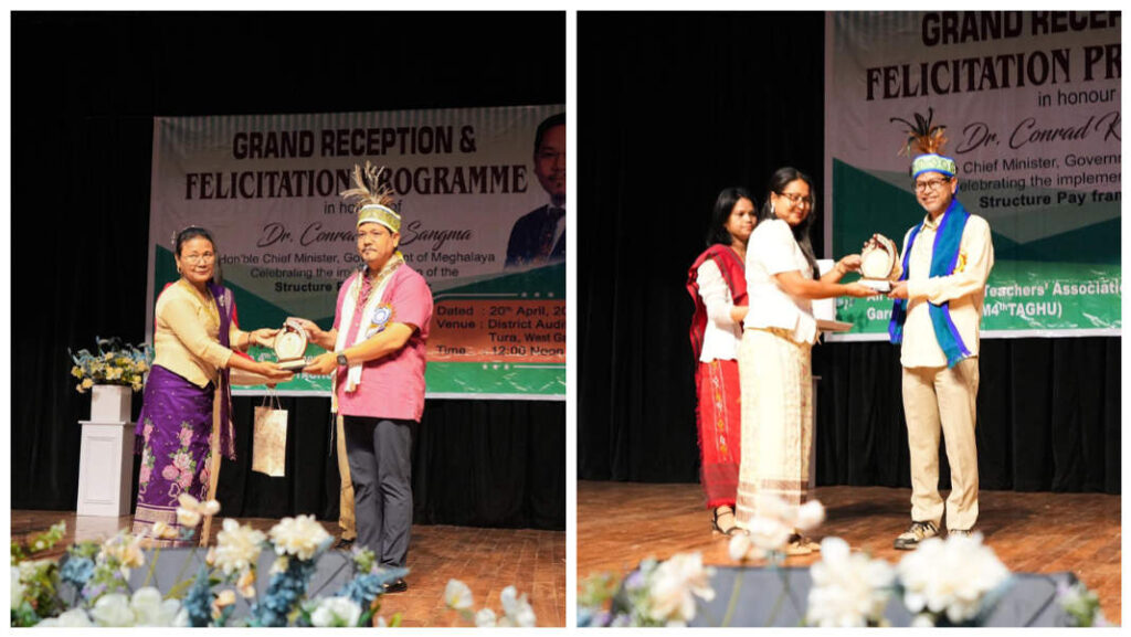 23,000+ teachers benefitted from pay reforms: Meghalaya CM Conrad K. Sangma felicitated in Tura