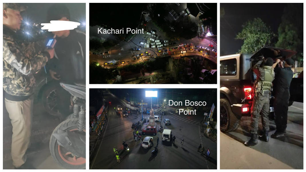 Rs 2.46 lakh fines imposed as Meghalaya police detect 194 violations in overnight traffic drive