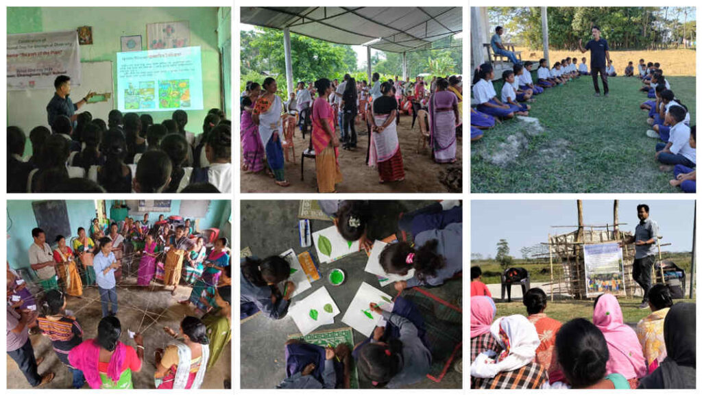 Awareness program conducted by Aaranyak on mitigating human elephant conflict in Garo Hills