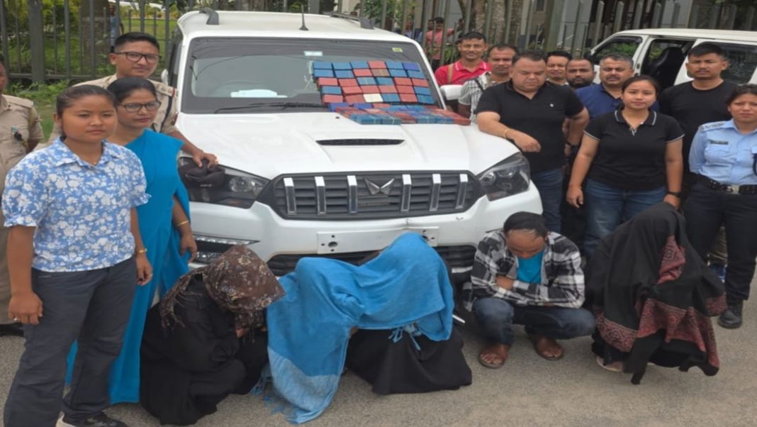 Assam: 4 Manipuri women arrested in Amingaon, Rs 7 cr heroin seized
