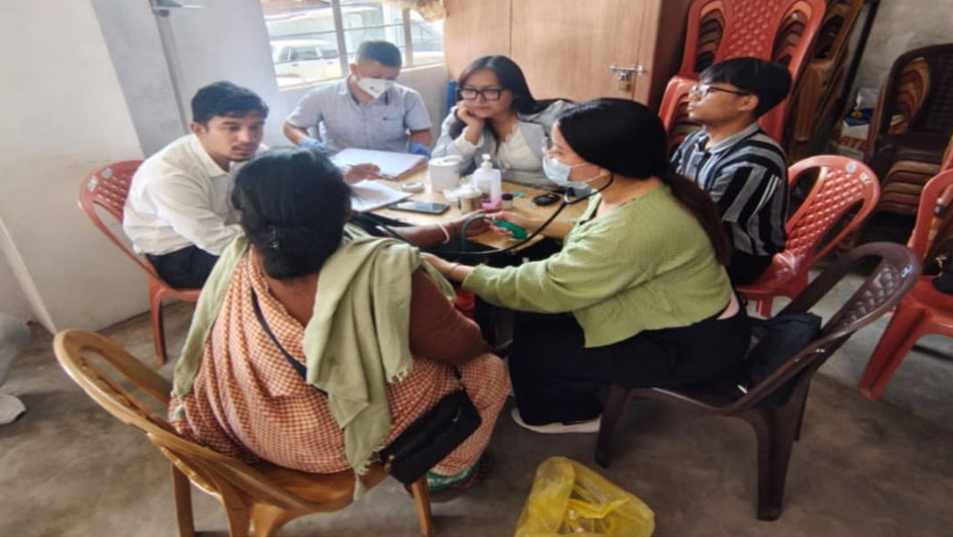 Health camps screen 116 for TB in Meghalaya