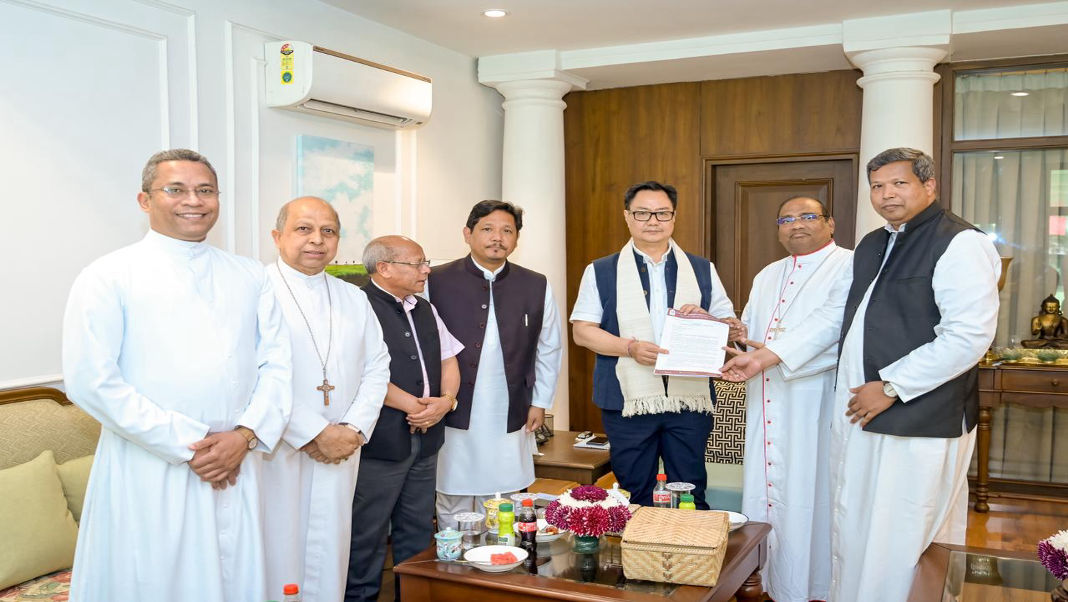 FCRA Amendment Bill: Meghalaya CM meets Rijiju, flags concerns over provisions