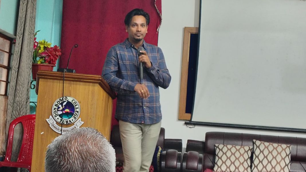 From Tura to the US: Don Bosco Alumnus Jisu Dasgupta returns to inspire students
