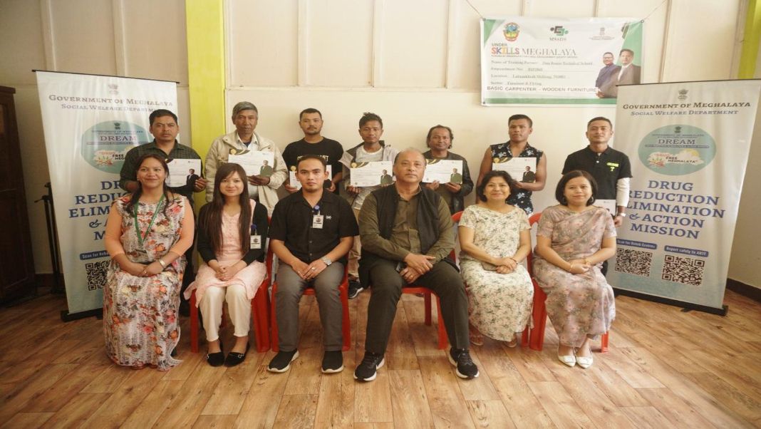 15 recovering patients in Shillong get woodworking skills, toolkits under Meghalaya’s DREAM rehab driver