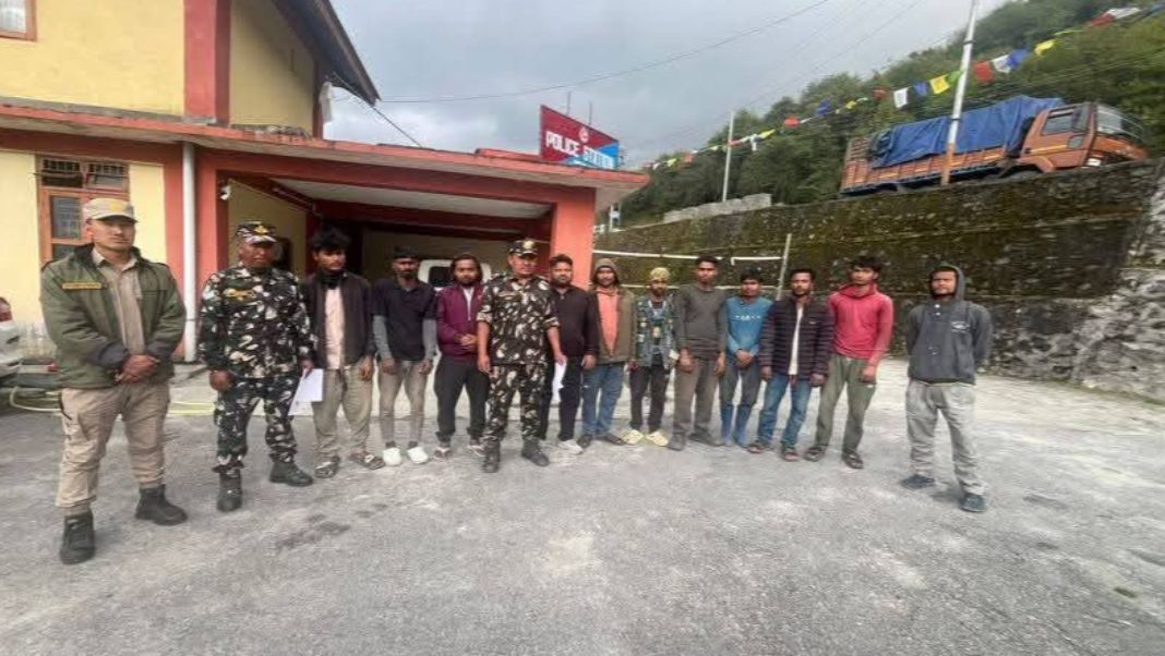 Arunachal Police detect 11 labourers without valid ILP in Tawang district