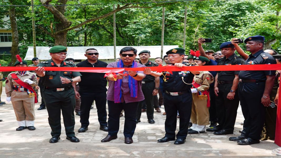 Meghalaya CM inaugurates 41 NCC Battalion office in Tura, stresses youth empowerment